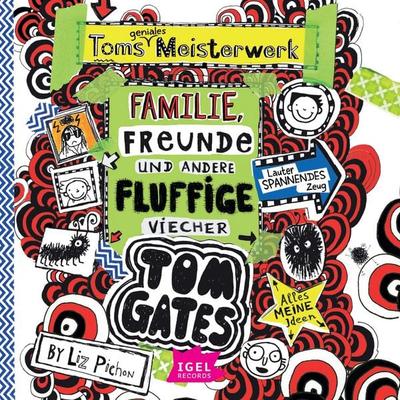 Tom Gates 12. Toms geniales Meisterwerk - Liz Pichon, Audio, 9783985210008