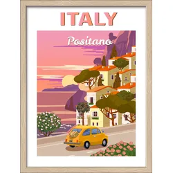 Gerahmtes Bild ITALY II (BHT 32,50x42,50x2 cm) - bunt - BHT 32,50x42,50x2 cm