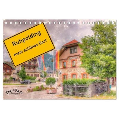 Ruhpolding mein schönes Dorf (Tischkalender 2027 DIN A5 quer), CALVENDO Monatskalender