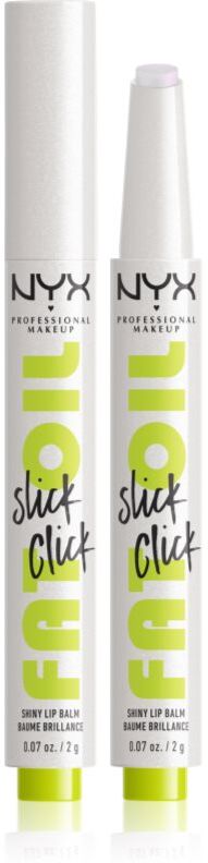 NYX Professional Makeup Fat Oil Slick Click tinted lip balm shade 01 Main Character 2 g
