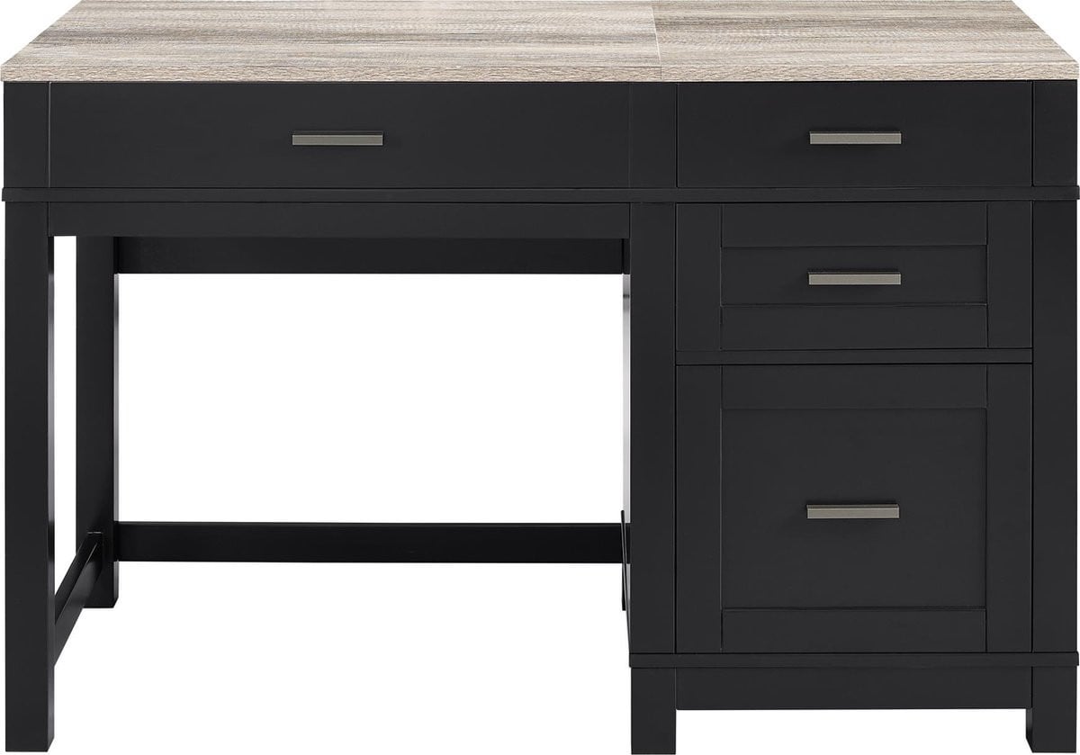 Carver Bureau met Liftblad - Zwart