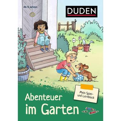 Mein Spiel- und Lernblock 4 - Abenteuer im Garten, Taschenbuch von Marion Krause, Duden ein Imprint von Cornelsen Verlag GmbH, 978-3-411-77043-4
