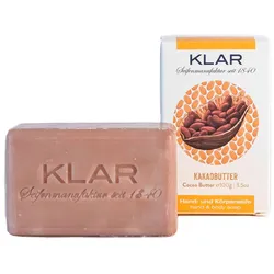 100g KLAR Kakaobutter Seife