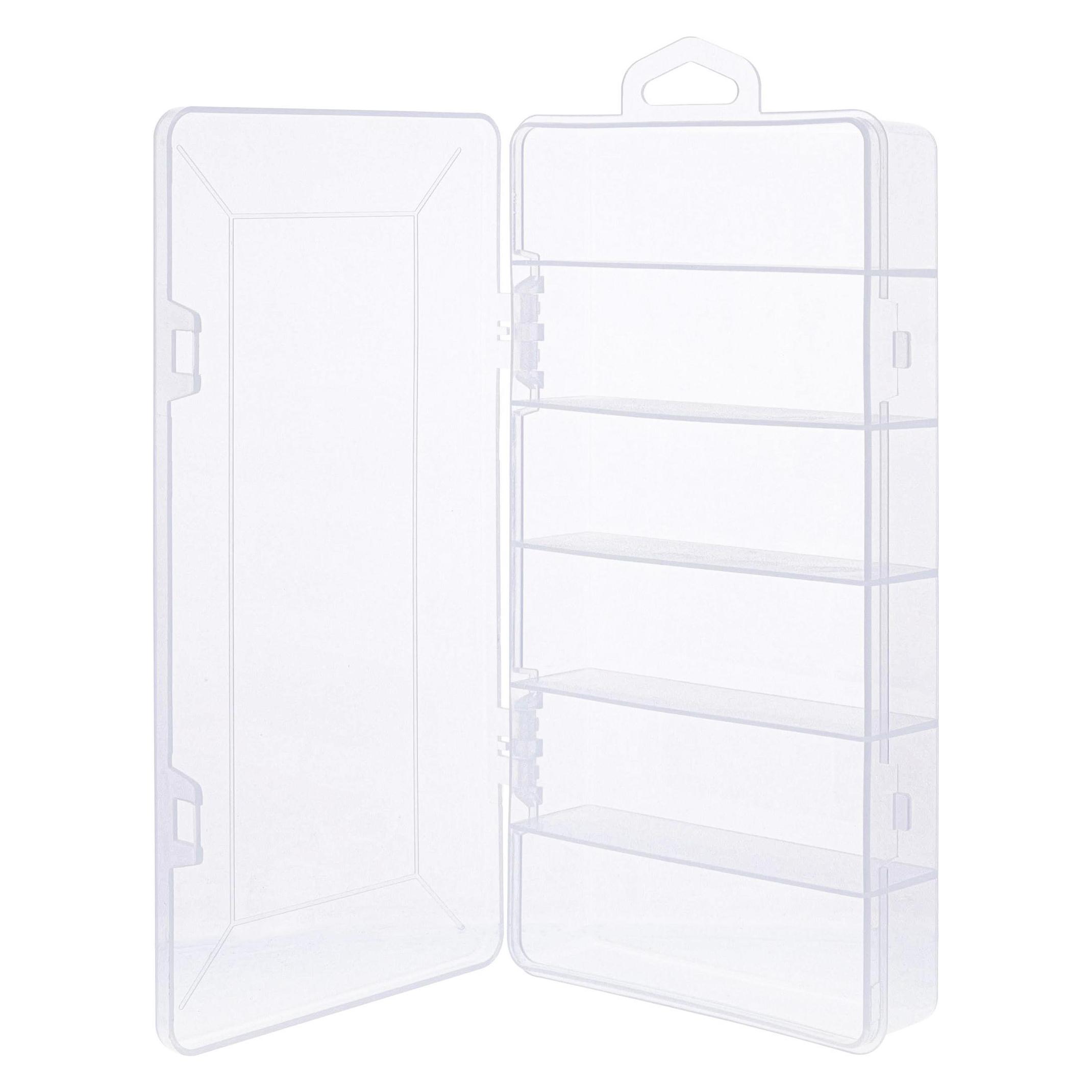 InLine Kleinteilebox, 6 Fächer, Abmessungen: 206x107x33mm, weiss (43009K)