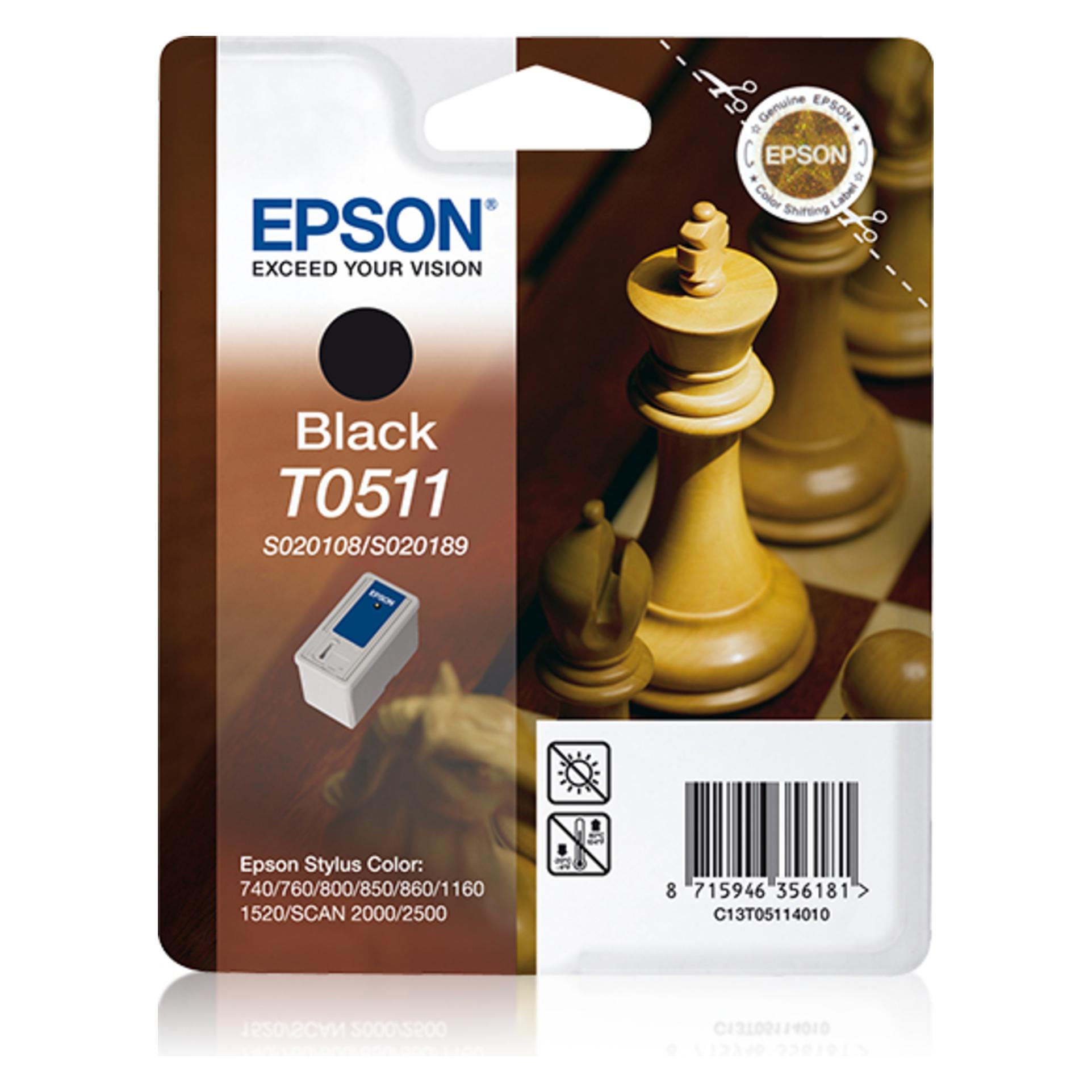 Epson T0511 (BK) (C13T05114010)