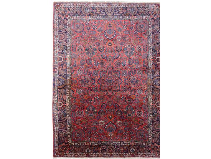 Keshan Manchester Antik Teppich 358x501 Handgeknüpft Orientteppich Perserteppich