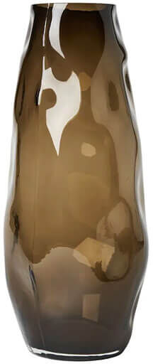 BHS Ombre Large Smoked Glass Vase
