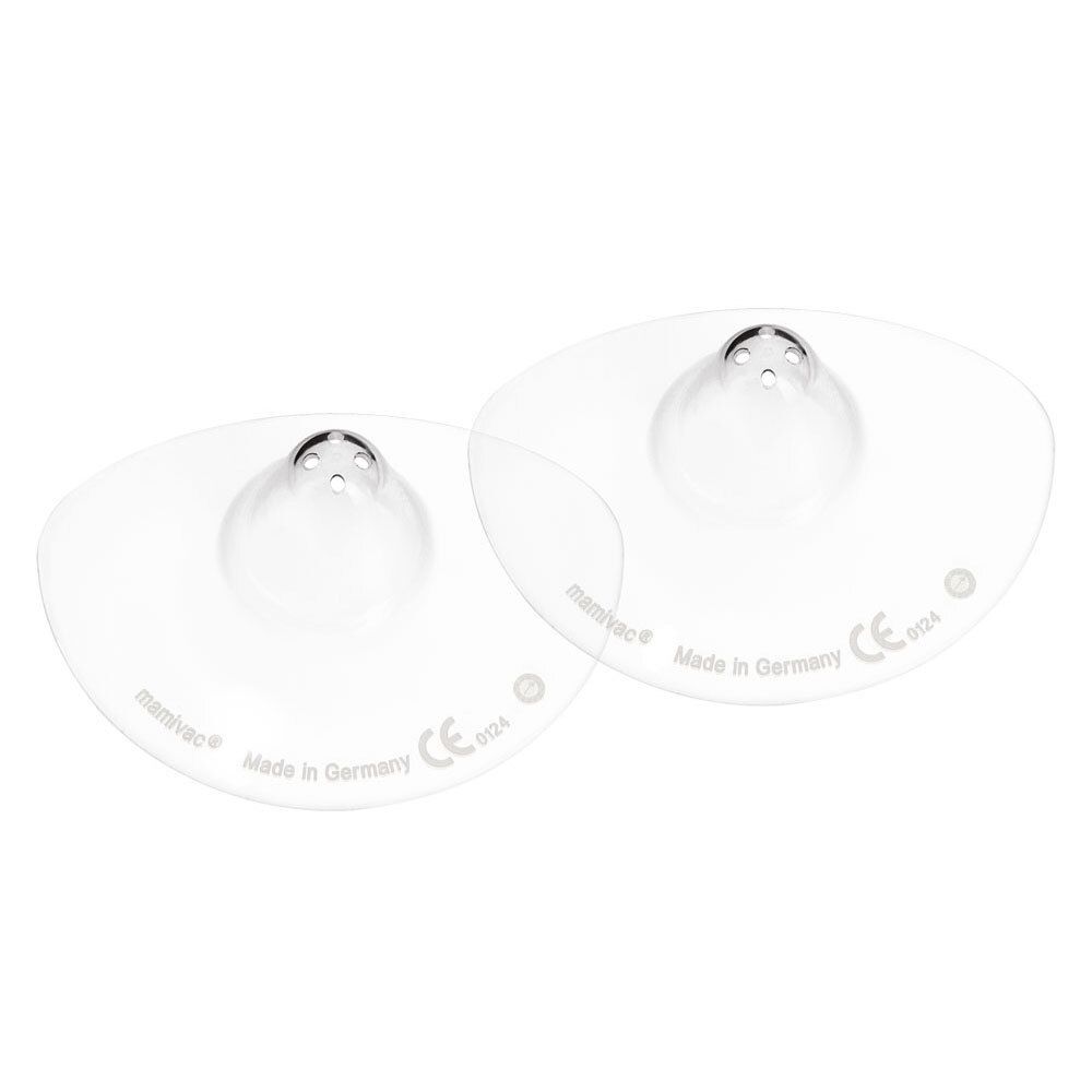 Mamivac Stillhütchen konisch L 28 mm 2 St Stilleinlagen