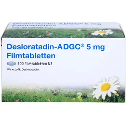 Desloratadin Adgc 5 mg Filmtabletten 100 ST