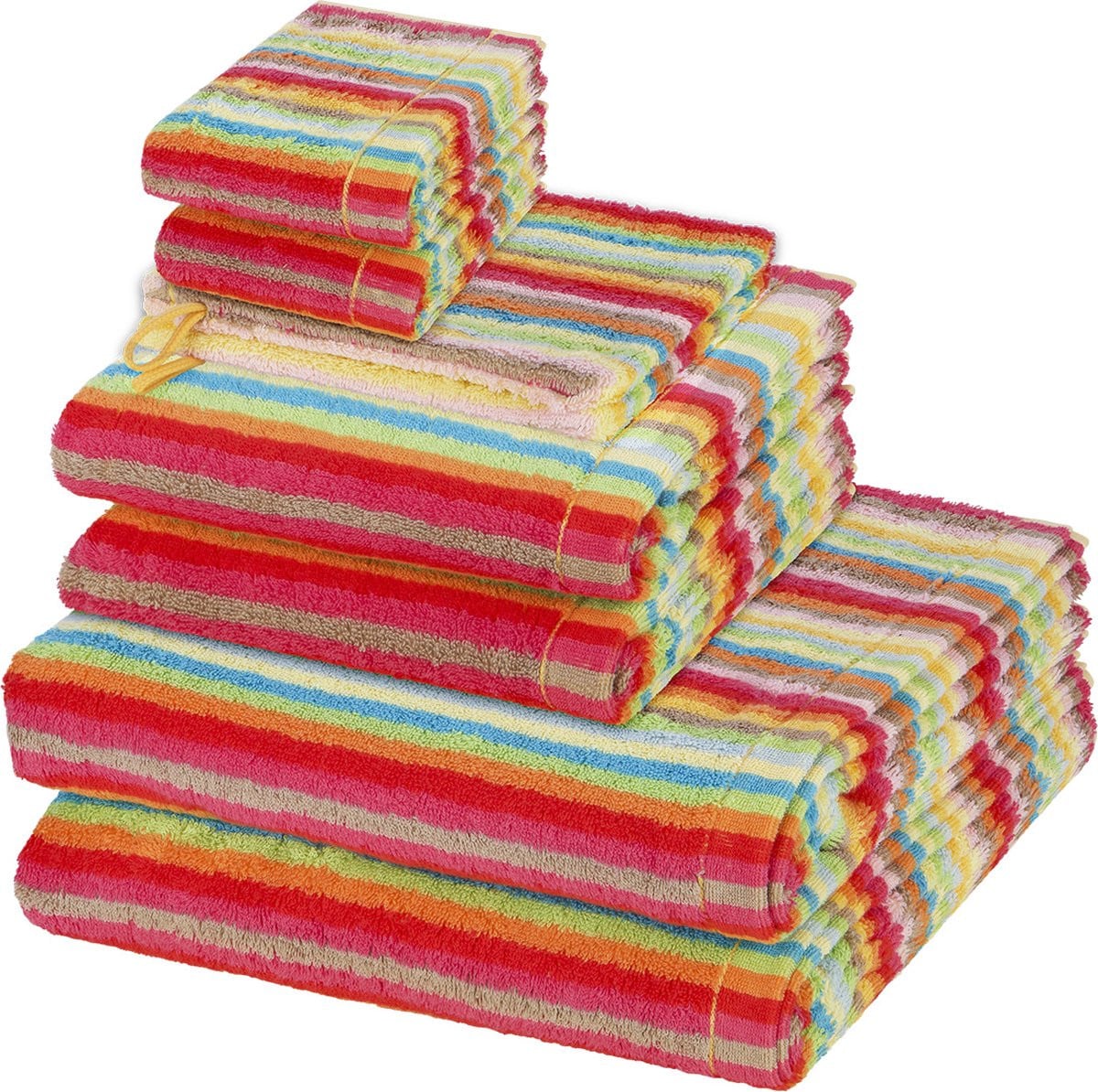 Cawö Lifestyle Handdoekenset 8 stuks - Wit