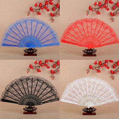 Uplift Treasures Victorian Lace Floral Folding Hand Fan a3
