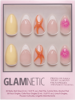 2236 Glamnetic Sunset Tide Press-On Nails