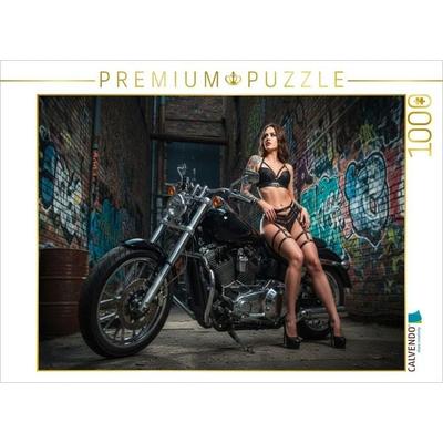 CALVENDO Puzzle Kalter Stahl | 1000 Teile Lege-Größe 64x48cm Foto-Puzzle für glückliche Stunden