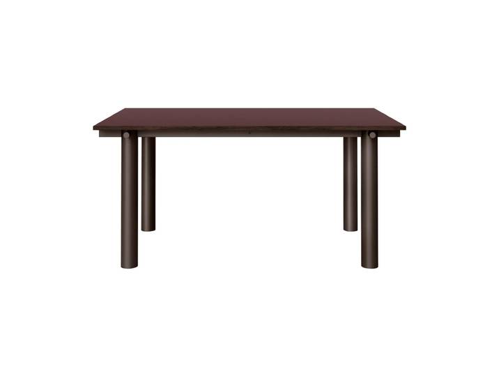 Ferm Living Atura Esstisch Dark chocolate-burgundy, 90x160 cm