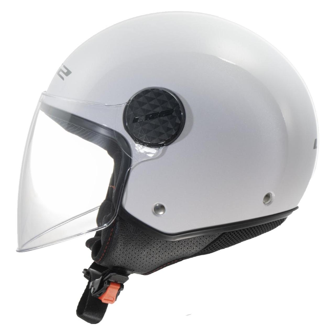LS2 Jet-Motorradhelm SPHERE II SOLID White, S (S, 55 - 56 cm) (365581002S)