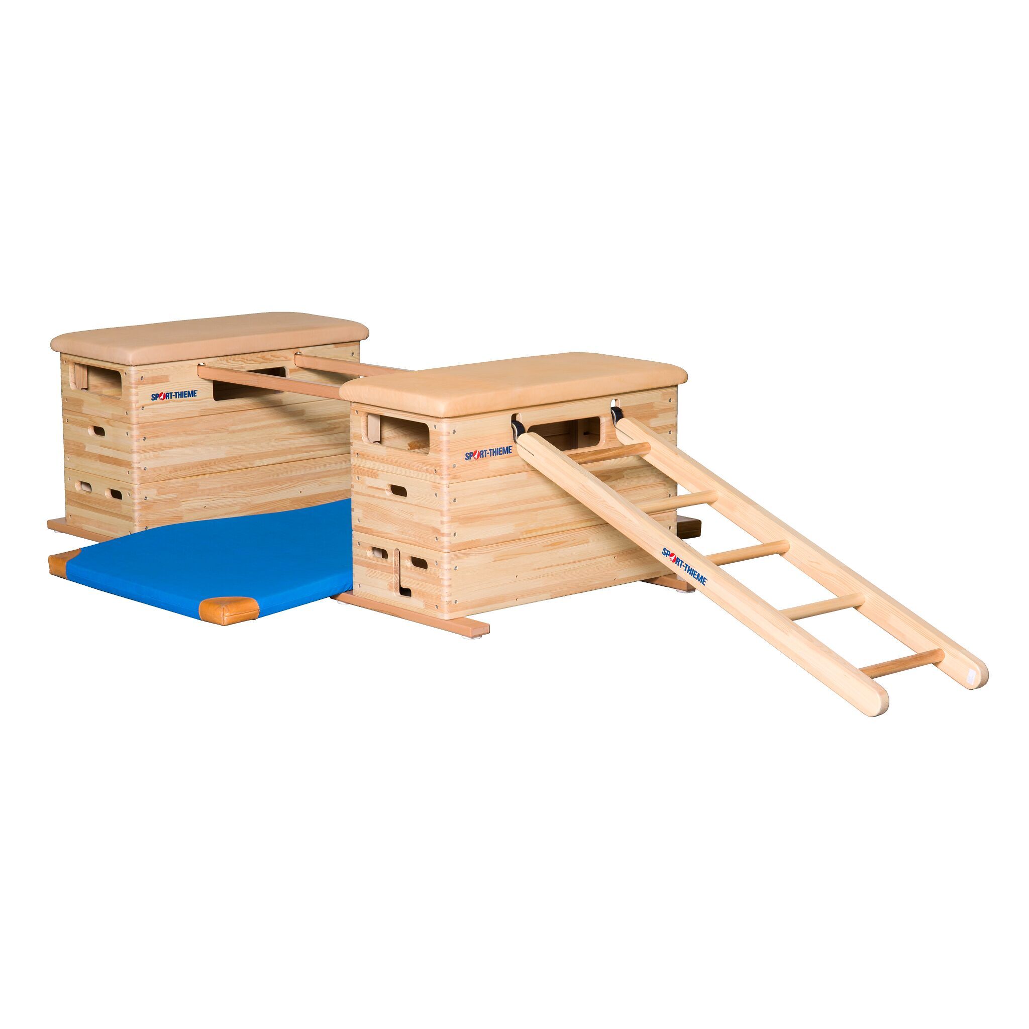 Sport-Thieme Sprungkasten-Set "Vario Mini", Ohne Schwenkrolleneinrichtung