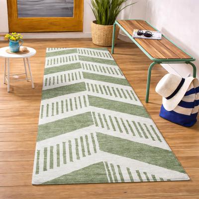 Addison Rugs Machine Washable Indoor/ Outdoor Modern Corinna Chantille Rug