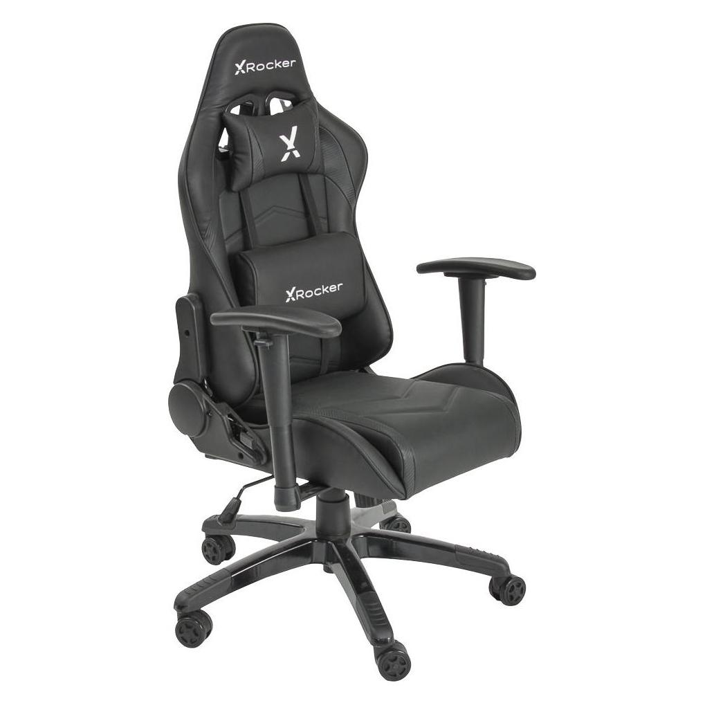 X Rocker Chaise de jeu eSports compacte Agility JR Noire Carbone (2023027)