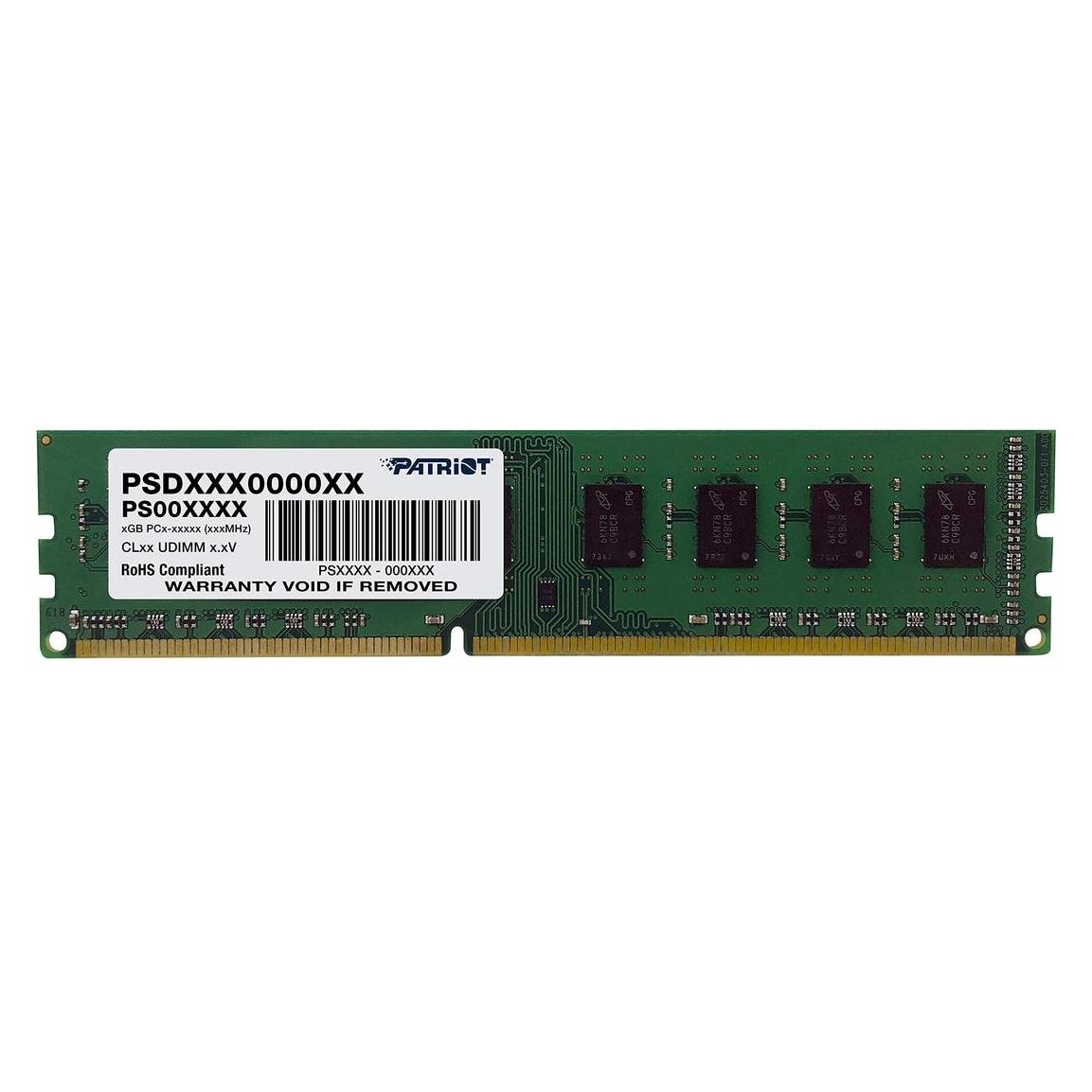 Patriot Signature Line (1 x 4GB, 1600 MHz, DDR3-RAM, DIMM) (PSD34G160081)