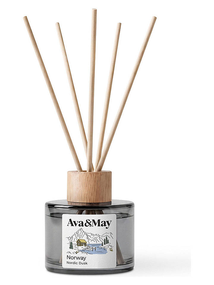 AVA&MAY Raumerfrischer "Norway" in Grau - 120 ml - onesize