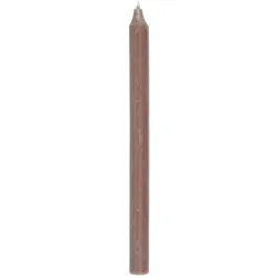 IB Laursen Rustikale Stabkerze 29 cm | Ø 2,2 cm, Höhe 29, Ø 2,2 cm, altrosa