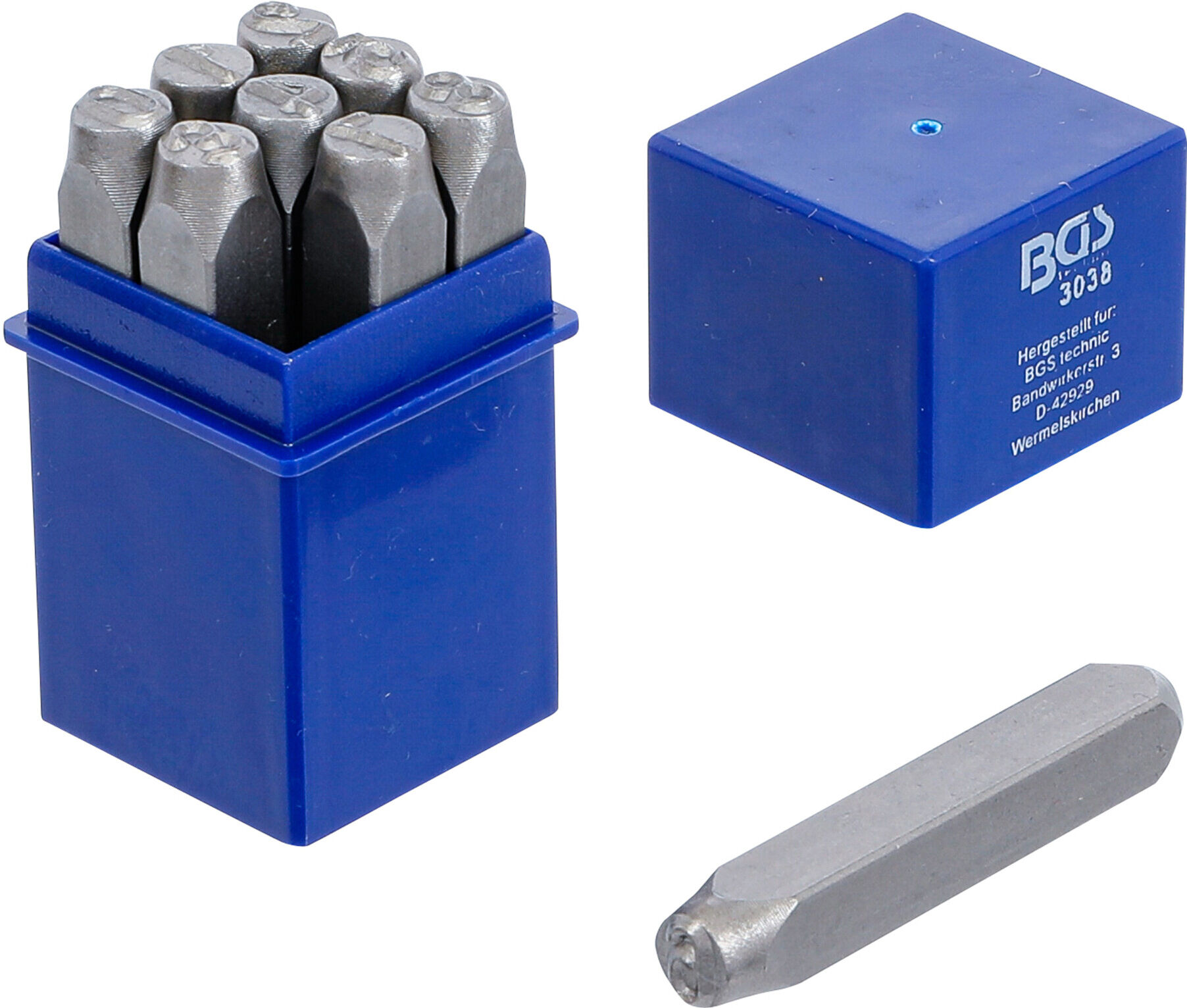 BGS Einschlagzahlen 8 mm ; BGS technic (3038)