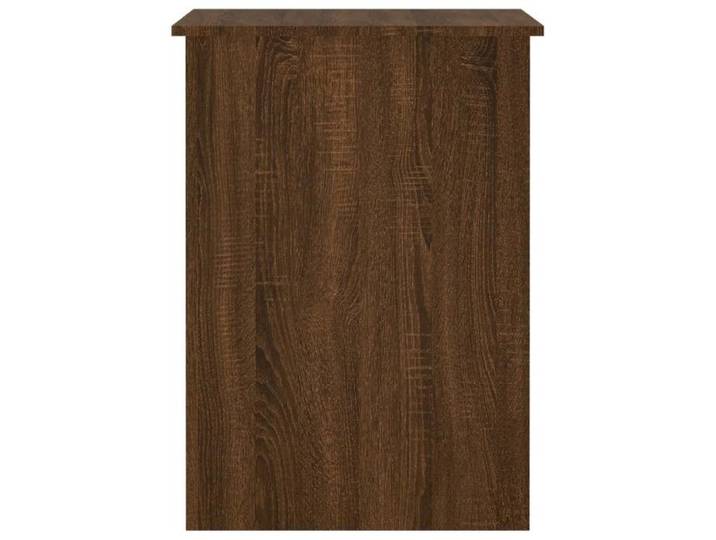 Bureau BURKE Brun Table à écrire - 1 PERSONNE - chêne marron 100x55x75 cm - bois d'ingénierie BB524