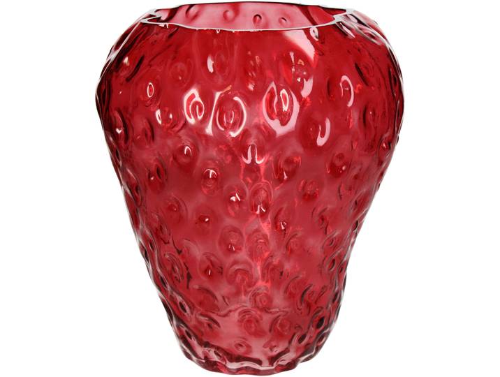 Vase Myko Rot Glas D 21.5 H 26 cm