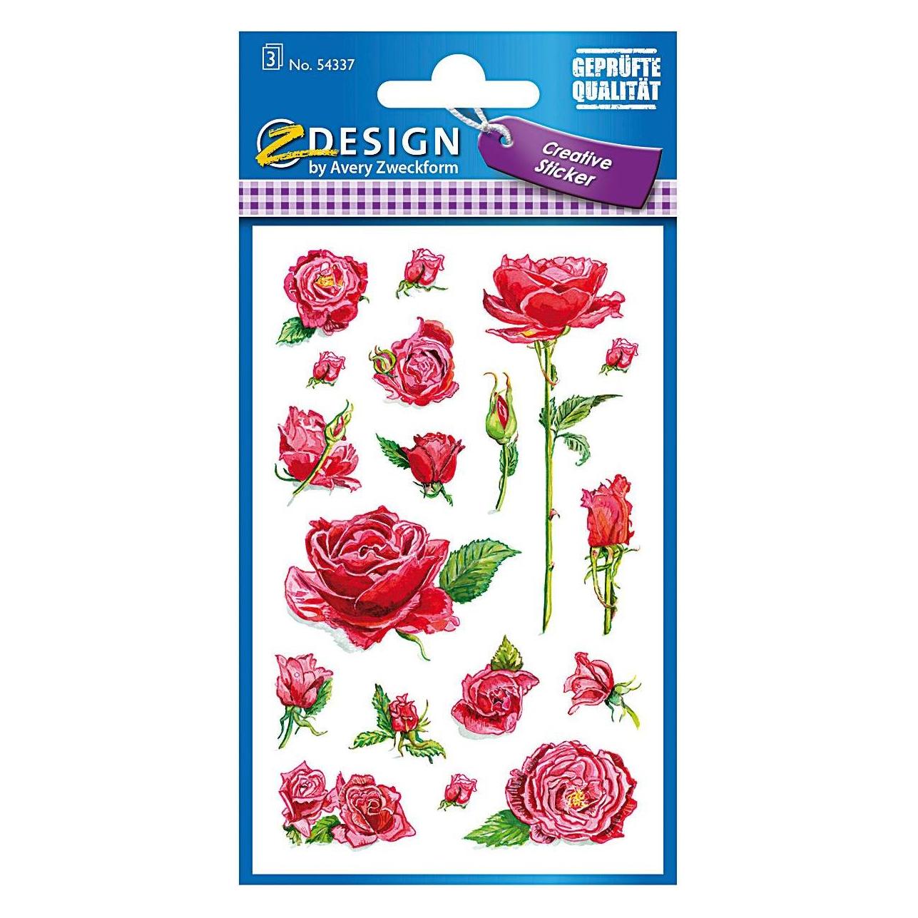 Z-Design Aufkleber Kreativ (54 Sticker) (54337)