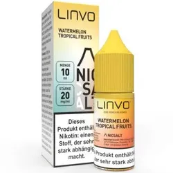 Linvo Watermelon Tropical Fruits NicSalt Liquid 10ml / 20mg