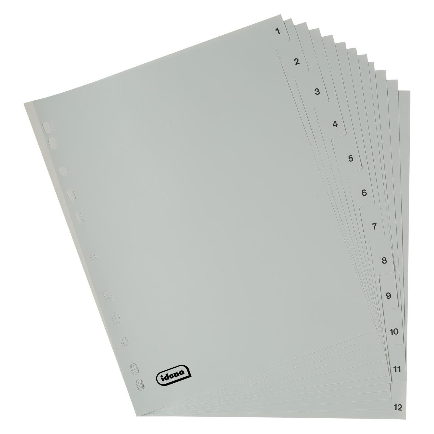 Idena Kunststoffregister A4 A bis Z 20teilig (22658056)