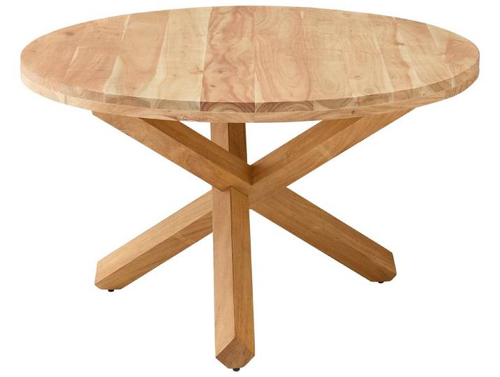 PREISBRECHER Esstisch Ace 2, in Akazie, Massivholz - 76x130cm (HxD)