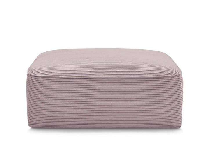Hocker BOBOCHIC LEOPOLD 90x96x42cm cord-stoff violett