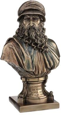 Veronese Design 9.06 in H Leonardo da Vinci Figurine Poly Resin