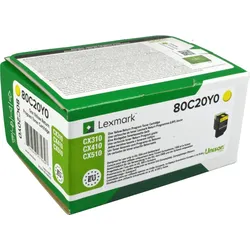 Lexmark Toner 80C20Y0 802Y yellow