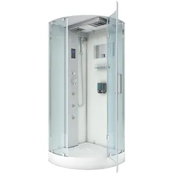 AcquaVapore D37-20R0 Dusche Duschtempel Komplett Duschkabine 100x100
