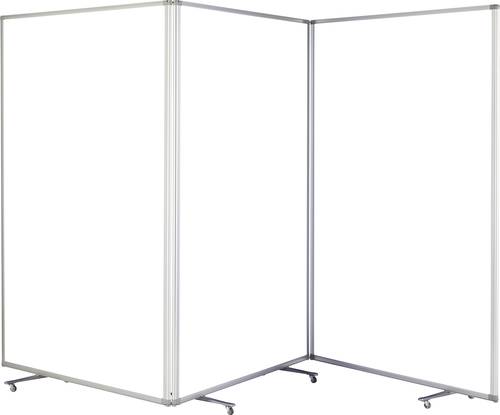 Magnetoplan Raumteiler Transparent Polycarbonat, Aluminium 1112051