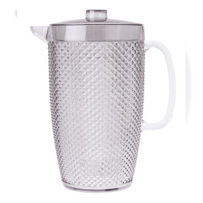 Excelsa Karaffe Diamond Plastik 2,5 L Transparent