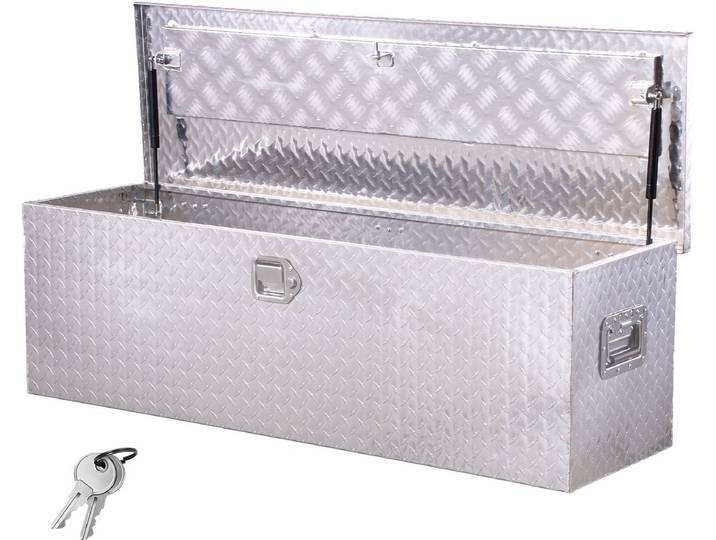 VEVOR Aluminium Gereedschapskist voor Aanhangwagenbak 1244\,6x381x381mm