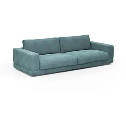 RAUM.FREUNDE Sofa Juni Cord Blau, Grün Petrol
