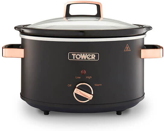 Tower Cavaletto 3.5L Slow Cooker Black