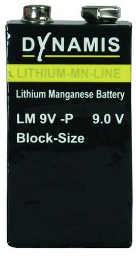 DEHN 9V Block-Batterie Lithium 1St.