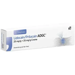 Lidocain/Prilocain Adgc 25 mg/G + 25 mg/G Creme 30 G