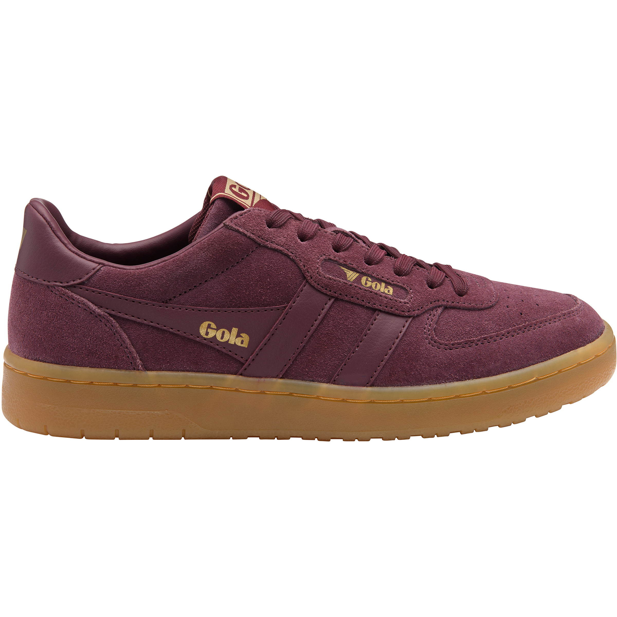 Gola Hawk Suede '86 Damen Freizeitschuhe windsor wine-gum Größe 36 Lifestyle