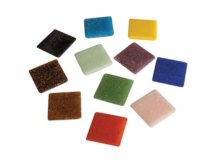 Rayher Mosaiksteine Eimer 2 × 2 cm 325 Stück