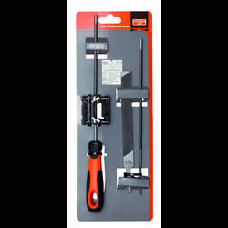 Bahco 168-COMBI-4.0-6922 Kettensägefeile-Set, Ergo-Heft, 200mm Ø 4,0mm, Feilen-Hilfe Länge 200 mm 1 St.