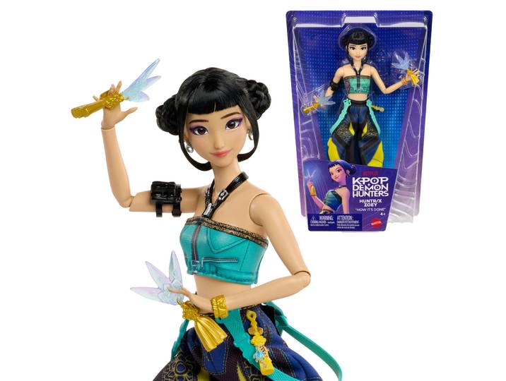 Poupée Kpop Demon Hunters Zoey How it's Done de Huntr/x MATTEL