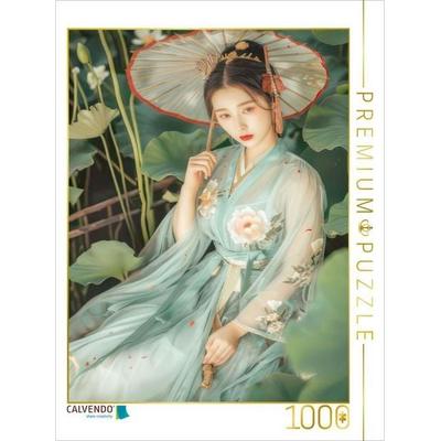 CALVENDO Puzzle Anmutige asiatische Frauen | 1000 Teile Lege-Größe 64x48cm Foto-Puzzle für glückliche Stunden