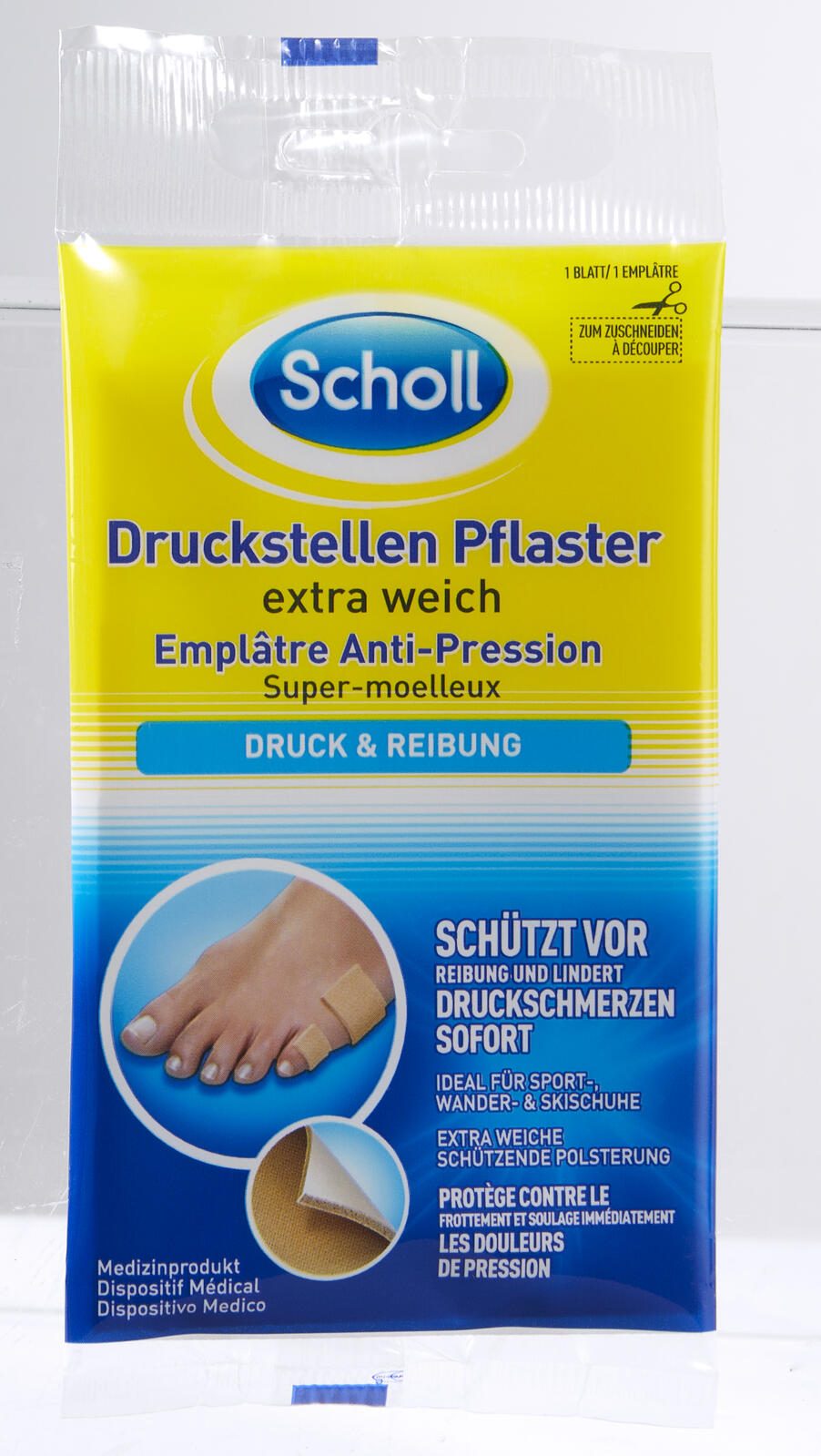 Scholl Pflaster beige 26103