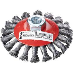 kwb AGGRESSO-FLEX® Scheibenbürsten, gezopfter HSS-Stahldraht für Einsatz mit Winkelschleifer 719336 1 St.